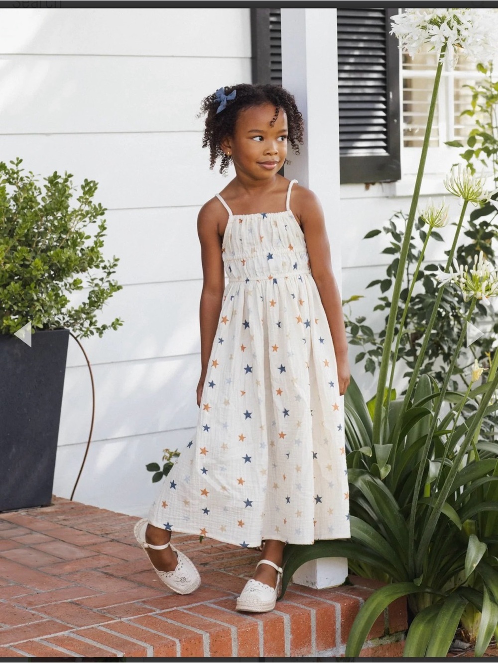 Rylee + cru Delia dress, stars NWT